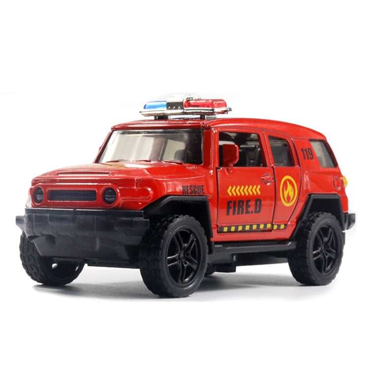 Coche de policía todoterreno 1:36, modelo de ambulancia, coche de juguete para niño con sonido y luz, Police Car, Ambulance Car, fire truck, Army