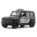 Coche de policía todoterreno 1:36, modelo de ambulancia, coche de juguete para niño con sonido y luz, Police Car, Ambulance Car, fire truck, Army