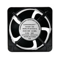 Eje del gabinete eléctrico del chasis del rodillo de 220V 38W 15cm, Oil Bearing Fan, Double Rolling Ball Bearing Fan