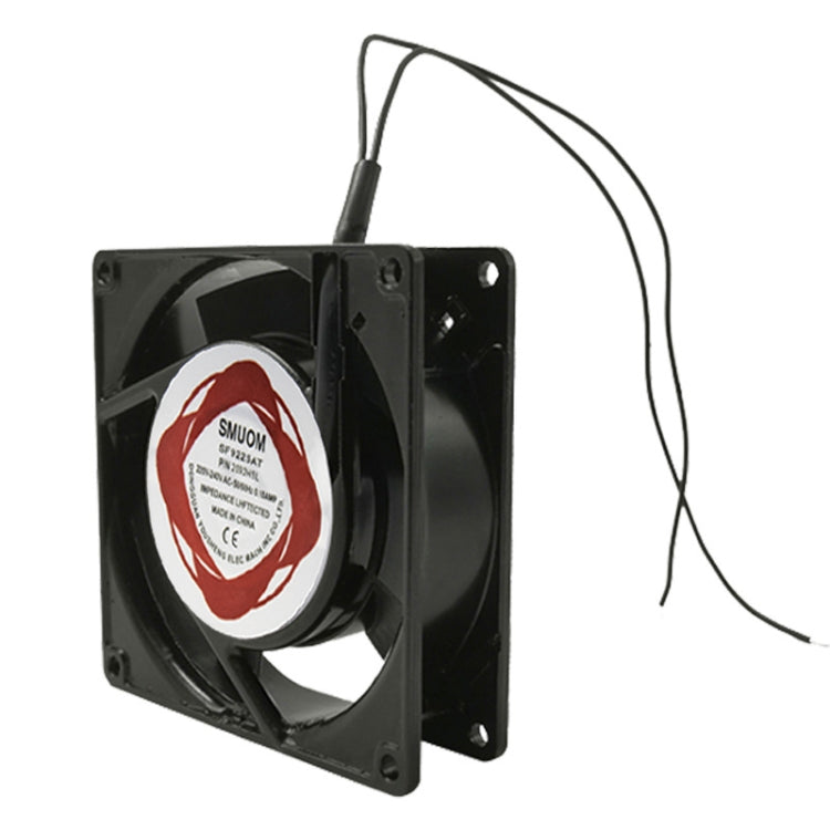 Ventilador de disipación de calor de gabinete de chasis silencioso de 9 cm, 220V Oil Bearing, 110V Oil Bearing, 220V Double Ball Bearing, 110V Double Ball Bearing