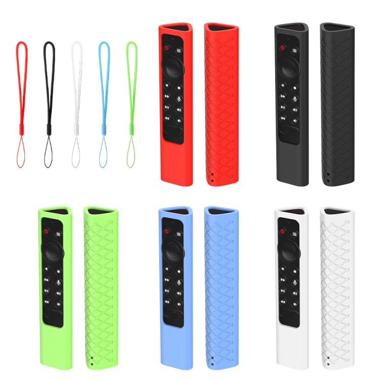 Funda de silicona con mando a distancia para NVIDIA Shield TV Pro 4K HDR con cordón, YK010 Black, YK010 White, YK010 Red, YK010 Fluorescent Green, YK010 Sky Blue