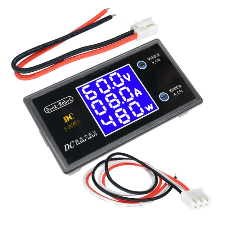 Medidor de potencia digital de 250 W Pantalla digital Voltímetro detector multifunción, 5A, 10A