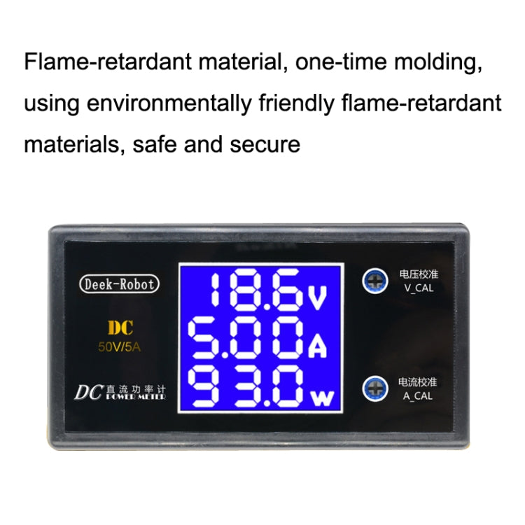 Medidor de potencia digital de 250 W Pantalla digital Voltímetro detector multifunción, 5A, 10A