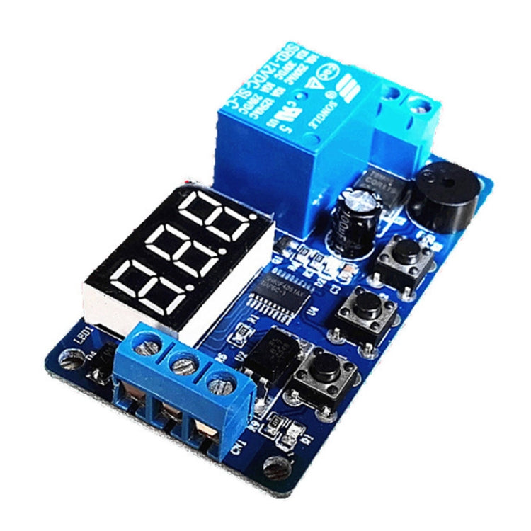 DK-C-01 Módulo de relé de retardo de circuito antirretroceso DC12V Módulo de controlador de retardo de sincronización, DC 12V