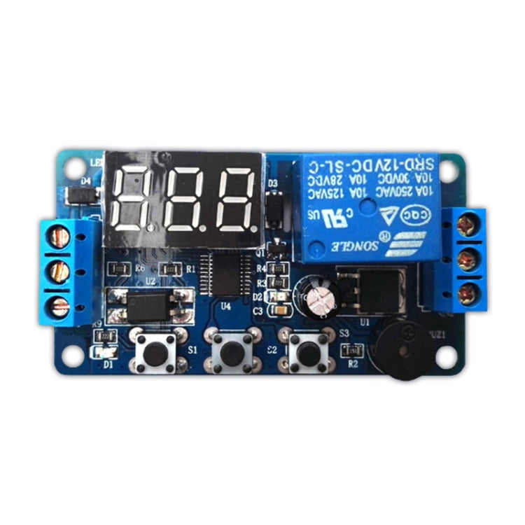 DK-C-01 Módulo de relé de retardo de circuito antirretroceso DC12V Módulo de controlador de retardo de sincronización, DC 12V