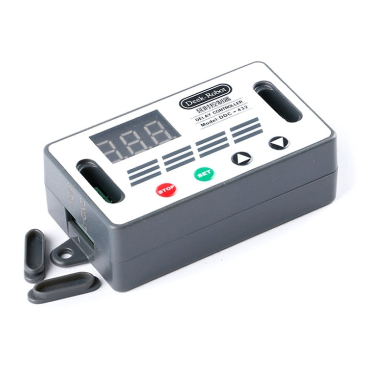 Deek-Robot DDC-432 Interruptor de relé de retardo DC5V-30V Controlador de relé de tiempo de pantalla digital de tubo MOS dual, Time Relay Controller
