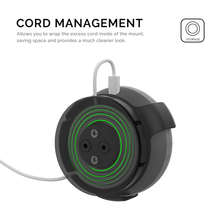 Soporte de pared AhaStyle PT62 Soporte de altavoz inteligente, For Google Home Mini Black, For Google Home Mini White, For Amazon Echo Dot 3 Black, For Amazon Echo Dot 3 White