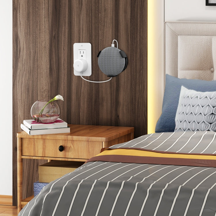 Soporte de pared AhaStyle PT62 Soporte de altavoz inteligente, For Google Home Mini Black, For Google Home Mini White, For Amazon Echo Dot 3 Black, For Amazon Echo Dot 3 White