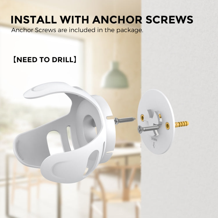 Soporte de almacenamiento de pared para altavoz Amazon Echo Dot 4/5 AhaStyle PT183, For Amazon Echo Dot 4/5 White, For Amazon Echo Dot 4/5 Black