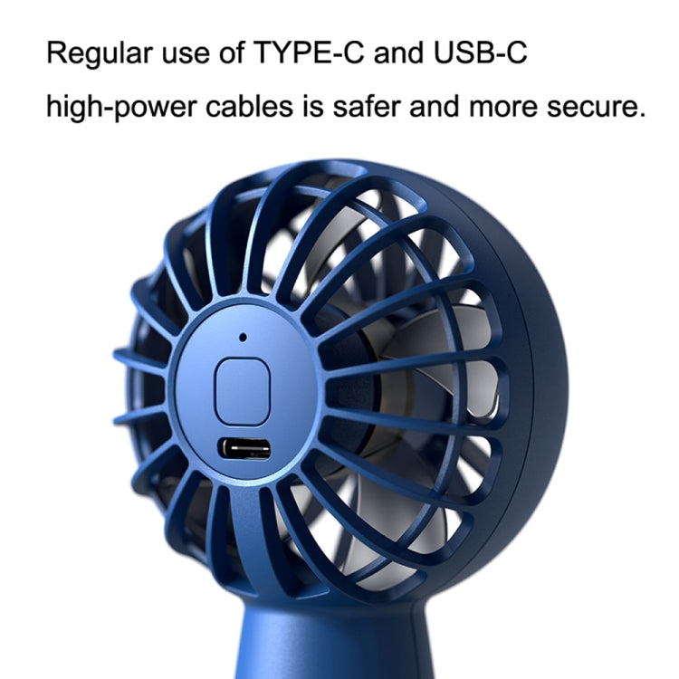 Mini ventilador de motor sin escobillas de mano para exteriores USB, estilo:, 1200mAh, 1500mAh