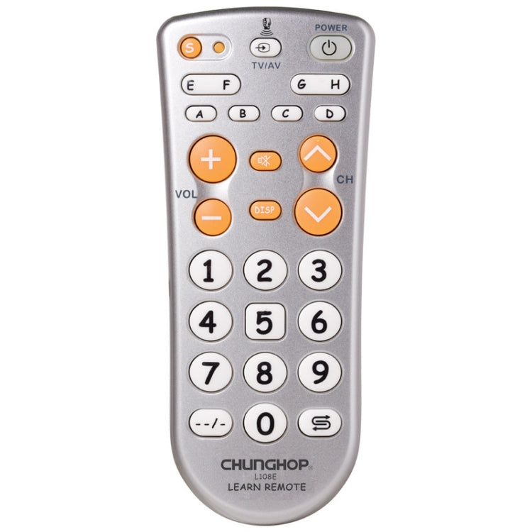 CHUNGHOP L108E Control remoto de TV universal de aprendizaje por infrarrojos