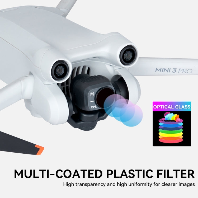 Para DJI Mini 3 Pro RCSTQ PL Filtros Drone Accesorios, ND8/PL, ND16/PL, ND32/PL, ND64/PL, 4 In 1 ND/PL 8/16/32/64, 6 In 1 UV+CPL+ND/PL 8/16/32/64