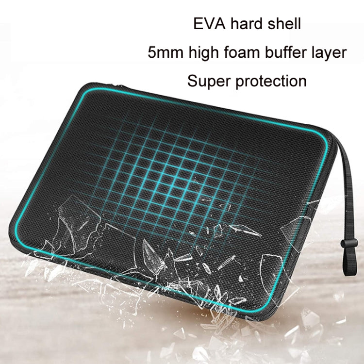 Bolsa de computadora de cáscara dura Bolsa de manga anti-presión anticaída, 13-13.3 inch
