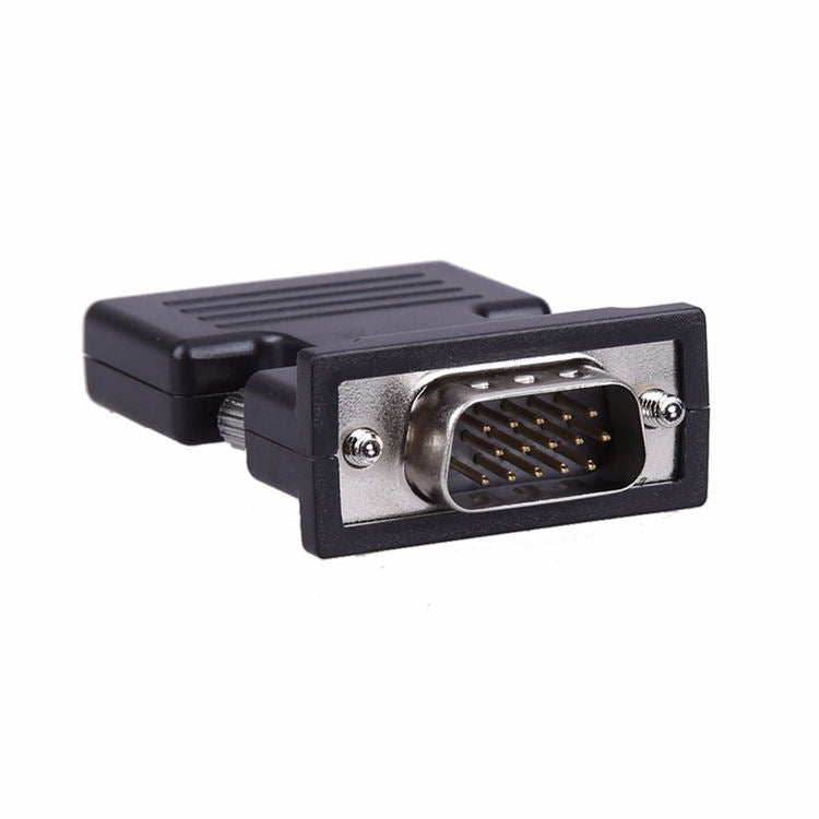 Adaptador HDMI para proyector con cable de audio Convertidor HD para computadora, HDMI to VGA, VGA to HDMI