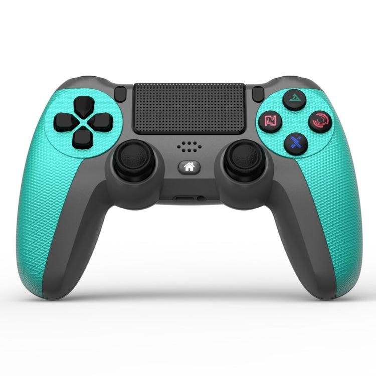 KM048 para PS4 Bluetooth Wireless Gamepad Controller 4.0 con barra de luz, KM048 (Mint Green), KM048 (Cangling Green), KM048 (Vitality Orange), KM048 (Rose Pink), KM048 (Lemon Yellow), KM048 (Mountain Blue), KM048 (Battle Gray), KM048 (Elegant Silver) ...