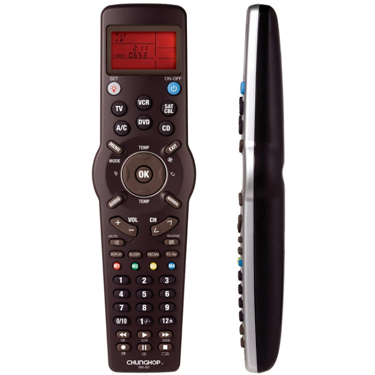 CHUNGHOP RM-991 6 en 1 Control remoto universal infrarrojo de aprendizaje universal