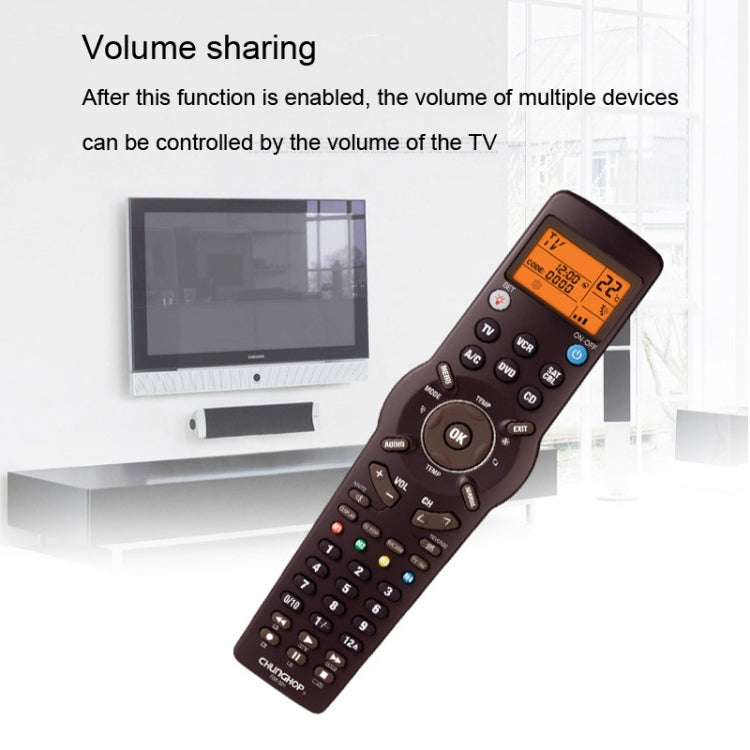 CHUNGHOP RM-991 6 en 1 Control remoto universal infrarrojo de aprendizaje universal