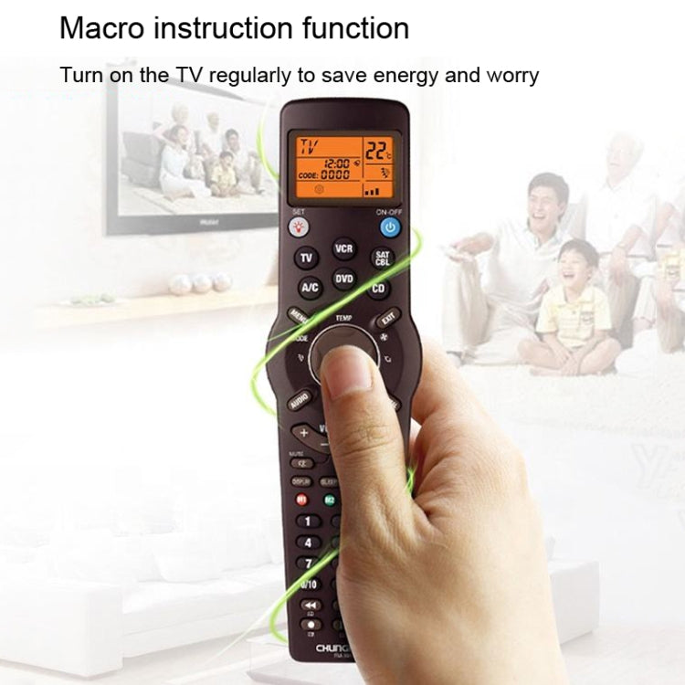 CHUNGHOP RM-991 6 en 1 Control remoto universal infrarrojo de aprendizaje universal
