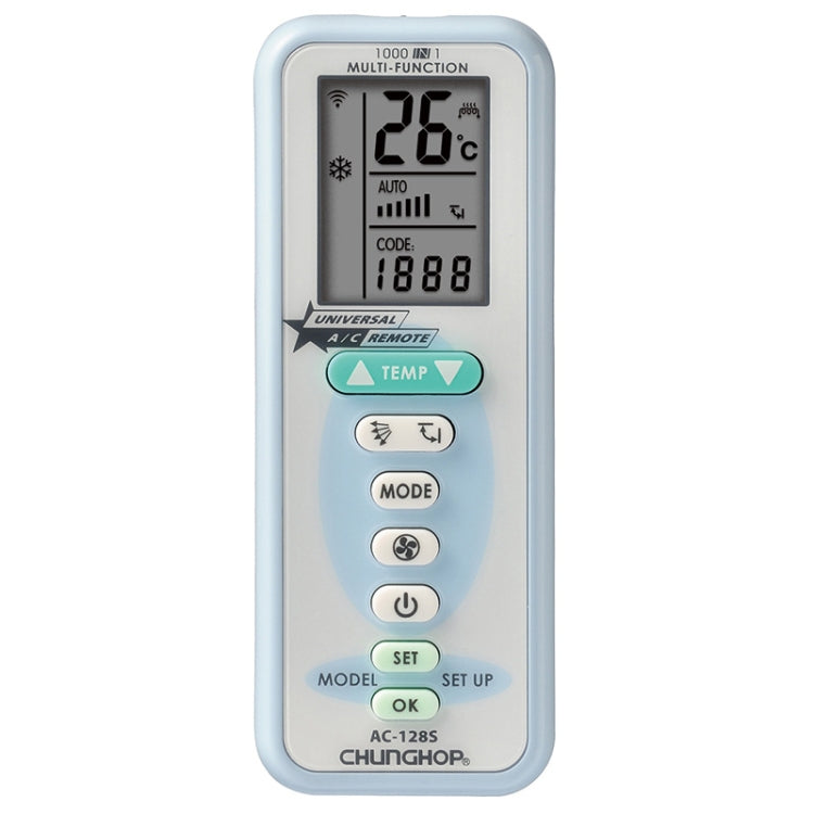 CHUNGHOP AC-128S Batería Universal Aire Acondicionado Control Remoto