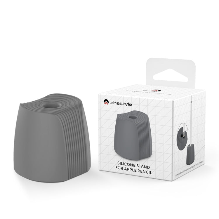 Para Apple Pencil 1 / 2 AhaStyle PT-LC04 Soporte de base de silicona para bolígrafo de escritura a mano