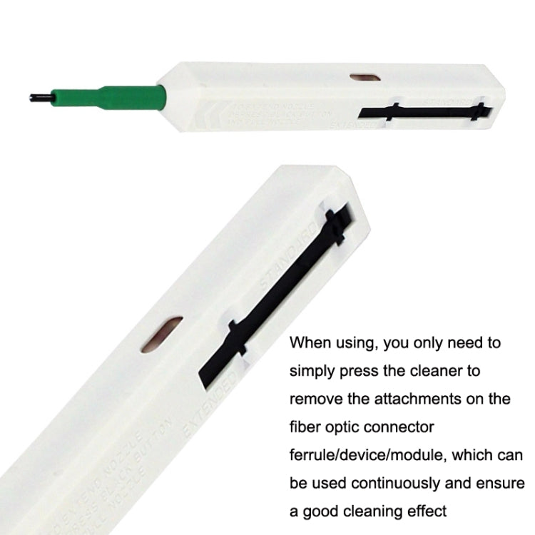 Limpiador de núcleo de herramienta de limpieza de conexión de fibra FC-SC/MU-2.5mm, Fiber Cleaning Tool