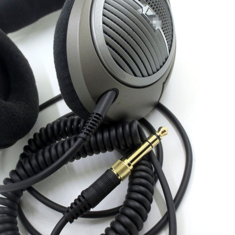 ZS0185 para Sennheiser HD598 / HD558 / HD518 / HD595 Cable de resorte para auriculares, longitud del cable: 1,4 m-3 m, ZS0185