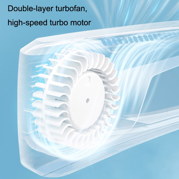 WT-F54 Viento de todos los lados Ventilador de cuello colgante de enfriamiento de semiconductores de larga duración de la batería