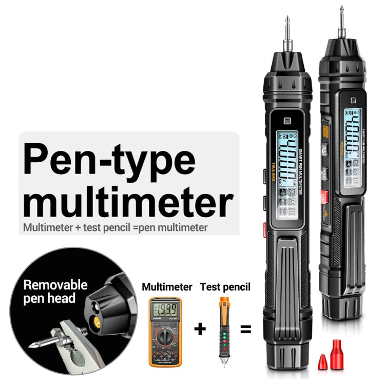 Pluma de prueba de inducción de electricista Medidor universal digital de alta precisión anti-quema totalmente inteligente, ANENG A3005, ANENG A3005A, ANENG A3005B