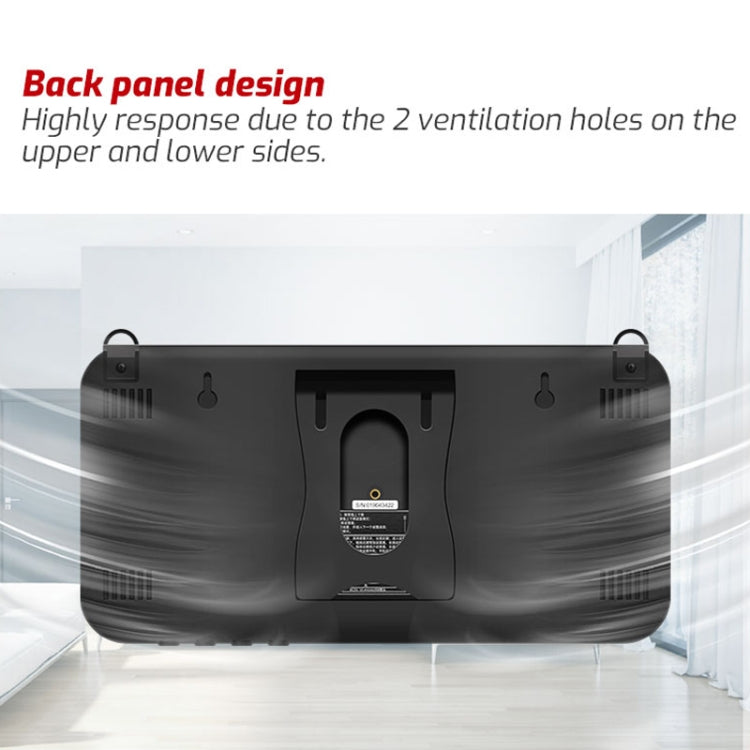 Detector de decibelios de medidor de ruido montado en la pared de pantalla grande, TA653A, TA654A
