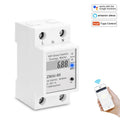 ZMAi-90 Wifi Smart Switch Medidor de energía Soporte Tuya Smart Life APP Funciona con Alexa Google, ZMAi-90