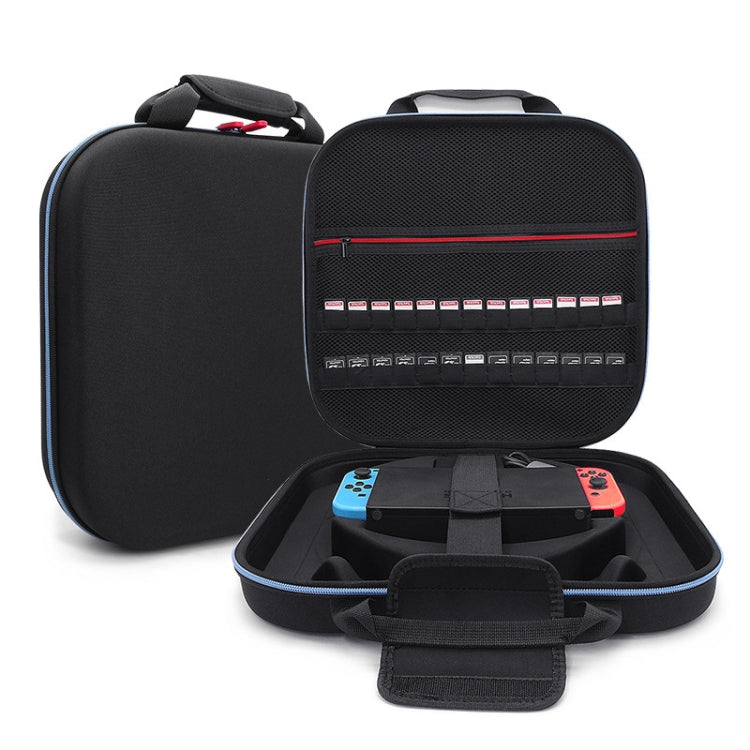 GH1872 para Nintendo Switch, bolsa de almacenamiento de anillo de fitness doble, accesorios de paquete de host de carcasa dura portátil EVA, GH1872 GH1872