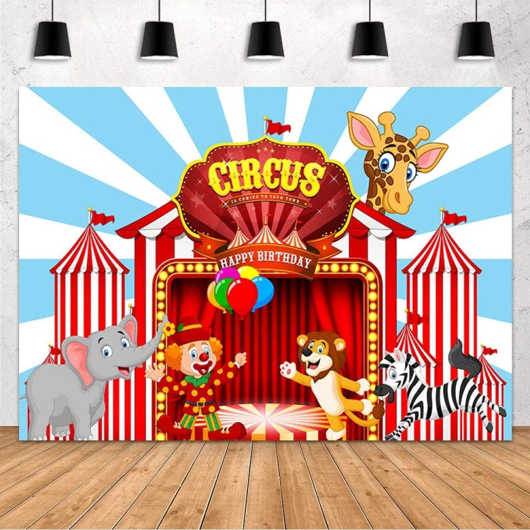 2 piezas telón de fondo de circo decoraciones de fiesta de carnaval Banner para cumpleaños, 150 x 100cm, 180 x 110cm, 180 x 120cm, 210 x 150cm