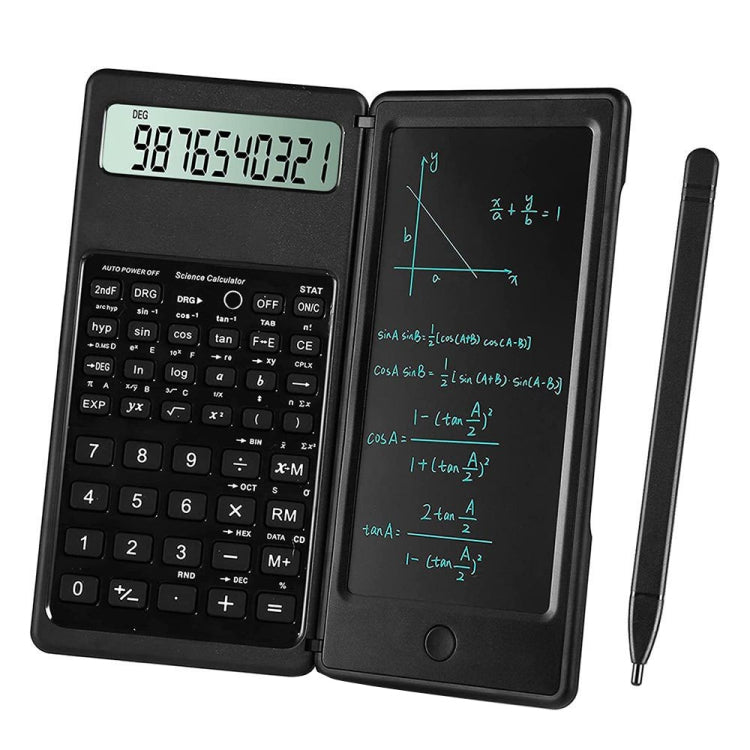 Calculadora de tablero de escritura LCD plegable portátil de oficina de negocios de aprendizaje de 6 pulgadas, Basic Model, Function Model