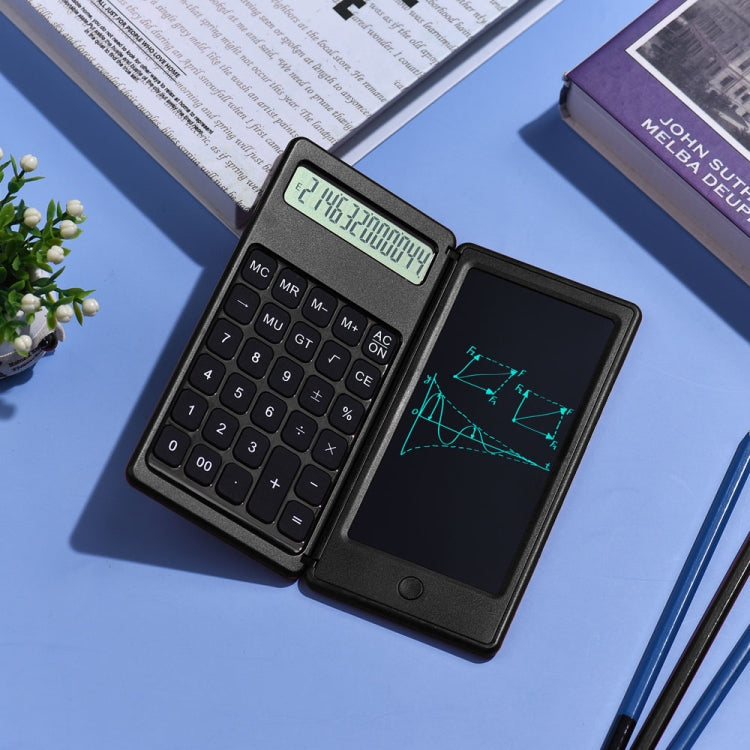 Calculadora de tablero de escritura LCD plegable portátil de oficina de negocios de aprendizaje de 6 pulgadas, Basic Model, Function Model
