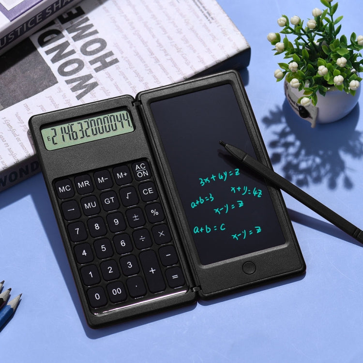 Calculadora de tablero de escritura LCD plegable portátil de oficina de negocios de aprendizaje de 6 pulgadas, Basic Model, Function Model
