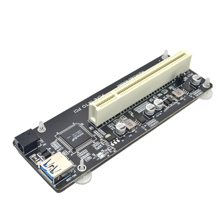 Adaptador de extensión de tarjeta vertical Agregar tarjeta de expansión para computadora PC, PCI-E 1X To Single PCI, PCI-E 1X To Dual PCI, PCI-E 1X To Single PCI With baffle