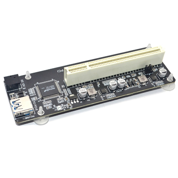 Adaptador de extensión de tarjeta vertical Agregar tarjeta de expansión para computadora PC, PCI-E 1X To Single PCI, PCI-E 1X To Dual PCI, PCI-E 1X To Single PCI With baffle