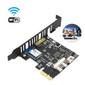 2.4G WIFI Computadora Tarjeta de arranque remoto Control remoto Módulo de interruptor inalámbrico Funciona con Google Home Tmall Elf, WIFI Remote Boot Card