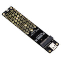 Disco duro SATA NGFF M.2 Bkey SSD a USB3.1 Tipo-C / USB-C Placa de conversión de tarjeta de expansión, SSD To USB3.1