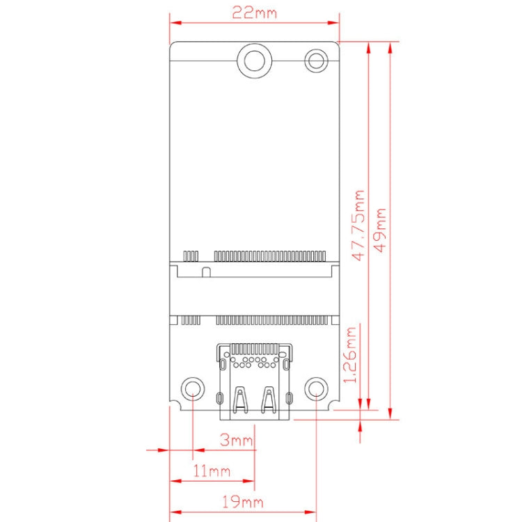 Tarjeta de transferencia de caja de disco duro M.2 NVME RTL9210B Chip Tipo-C / USB-C USB3.1 Gen2 10Gbps