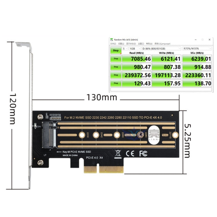 2 tarjetas elevadoras M.2 NVMe SSD a PCI-E X4 4.0 GEN4