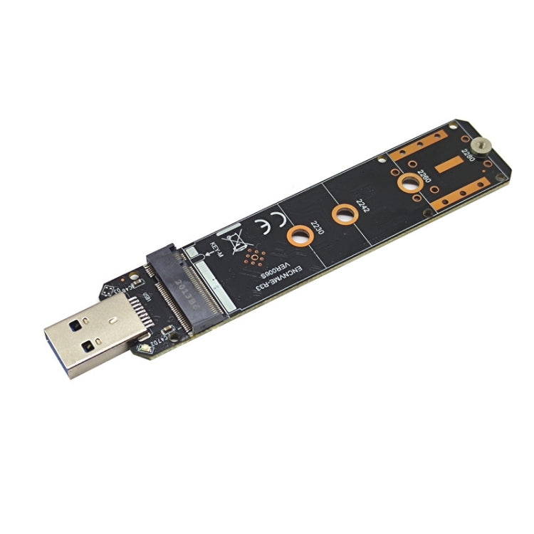 Tarjeta vertical USB3.1 10Gbps GEN2 a NVME SATA Dual Protocol M.2 SSD, USB3.1 To NVME SATA