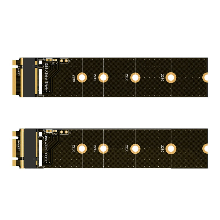 Para placa de prueba de placa de protección M.2 NGFF / PCIE / NVME SSD, Key-B Riser Card, Key-M Riser Card