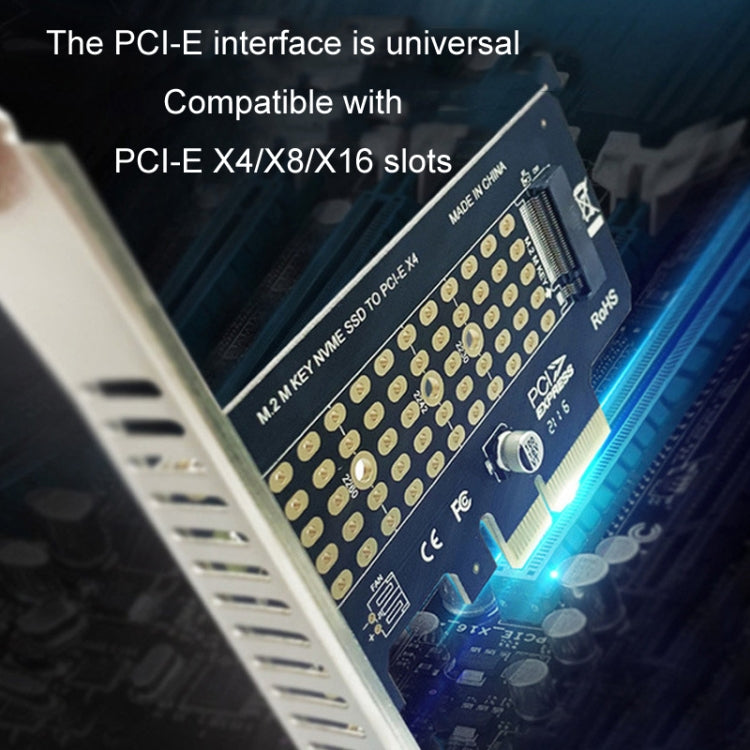 5 uds tarjeta de transferencia NVME M.2 a PCIE3.0/4,0 tarjeta de expansión X4 de velocidad completa, Full Height, Half Height