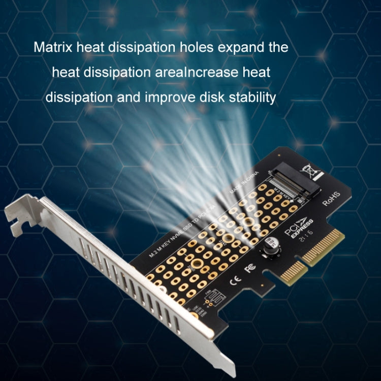 5 uds tarjeta de transferencia NVME M.2 a PCIE3.0/4,0 tarjeta de expansión X4 de velocidad completa, Full Height, Half Height