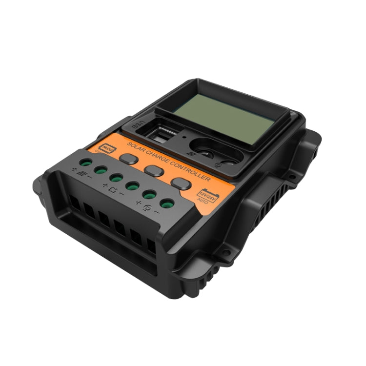 Pantalla de corriente continua dual 12V24V Controlador solar LCD PWM Controlador de generación de energía fotovoltaica, K1688 10A, K1688 20A, K1688 30A