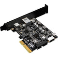 Tarjeta de extensión PCIE 3.0 a USB 3.2 Puerto tipo C Tarjeta vertical de expansión frontal tipo E, PH68
