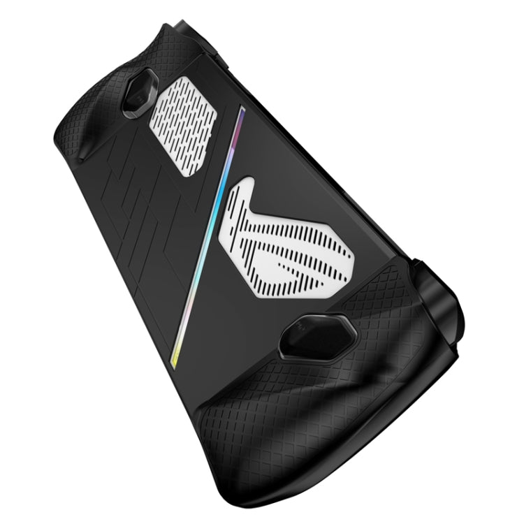 Funda protectora de silicona para consola de juegos ASUS ROG Ally, funda de aceite en aerosol, Silicone Cover Black, Silicone Cover White