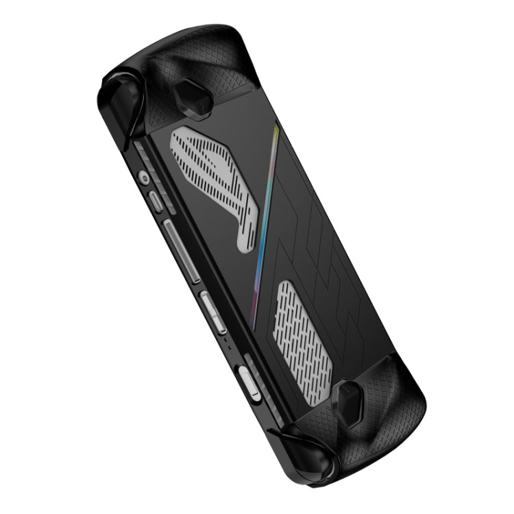 Funda protectora de silicona para consola de juegos ASUS ROG Ally, funda de aceite en aerosol, Silicone Cover Black, Silicone Cover White
