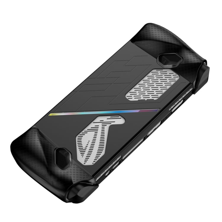 Funda protectora de silicona para consola de juegos ASUS ROG Ally, funda de aceite en aerosol, Silicone Cover Black, Silicone Cover White